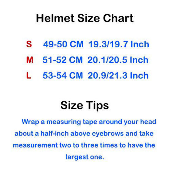 Youth motocross best sale helmet size chart
