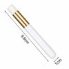 Picture of 20 Pieces Lash Shampoo Brushes, Peel Off Blackhead Brush Remover Tool, Nose Pore Deep Cleaning Brush, Facial Cleansing Brushes, Eyelash Extensions Blackhead Brush Washing Brush Lash Cleanser (White)