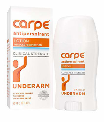 Picture of Carpe Underarm Antiperspirant and Deodorant, Clinical strength with all-natural eucalyptus scent, Manage hyperhidrosis and combat excessive sweating without irritation. (Pack of 2)