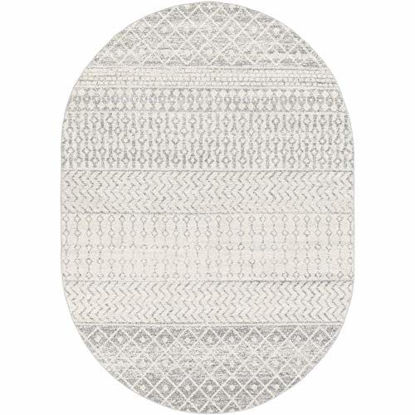 Picture of Artistic Weavers Chester Area Rug, 3' x 5' Oval, Grey