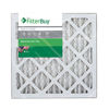 Picture of FilterBuy 15x25x4 MERV 8 Pleated AC Furnace Air Filter, (Pack of 2 Filters), 15x25x4 - Silver