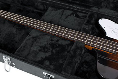 Picture of Gator Cases Hard-Shell Wood Case for Thunderbird Bass Guitars (GWE-TBIRD-BASS)