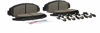 Picture of Bosch BC465A QuietCast Premium Ceramic Disc Brake Pad Set For: Acura EL; Honda Civic, Front