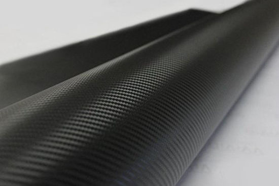 Picture of VViViD XPO Black Carbon Fiber Car Wrap Vinyl Roll Featuring Air Release Technology (75ft x 5ft)