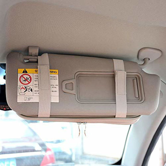GetUSCart- Da by Car Sun Visor Organizer Auto Interior Accessories