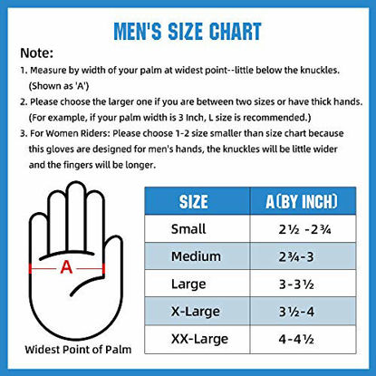 Picture of Full finger Goat Skin Leather Touch Screen Motorcycle Gloves Men/Women S,M,L,XL,XXL (Non-Perforated, XXL)