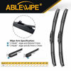 Picture of ABLEWIPE Windshield Hybird Wiper 20" + 18" Front Window Wiper Blades Model 18O13B(Set of 2)