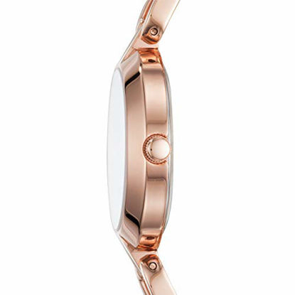 Picture of Fossil Women's Kerrigan Quartz Stainless Three-Hand Watch, Color: Rose Gold (Model: BQ3206)