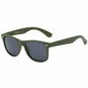 Picture of Polarspex Polarized 80's Retro Classic Trendy Stylish Sunglasses for Men Women (Matte Army Green | Smoke, 52)