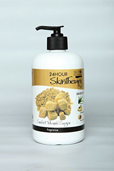Picture of The Lotion Company 24 Hour Skin Therapy Lotion, Brown Sugar, 16 Ounce