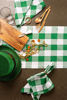 Picture of DII Buffalo Check Collection Classic Tabletop, Table Runner, 14x72, Green & White