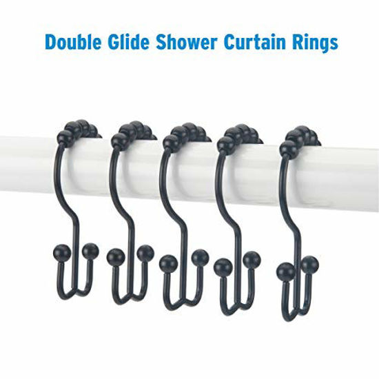 Amazon.com: Swpeet 120Pcs Silver 1.35 Inch - 30mm Metal Drapery Curtain  Rings Curtain Hanging Rings and Stainless Steel 4 Prongs Pinch Pleat Hook  with Drapery Curtain Pin-on Hooks Pins for Window, Shower