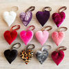 Picture of Velvet Hearts, Create Your Own Set of Colors, Valentine's Day Decor, Valentines Day Gift, Gift for Her, Gift for Him, Wedding Shower Décor