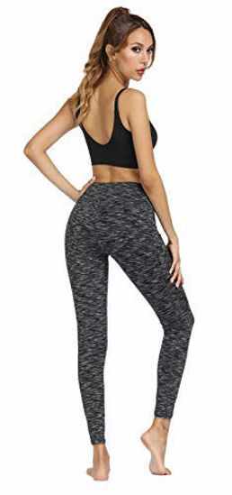 GetUSCart- 2 Pack High Waist Yoga Pants, Pocket Yoga Pants Tummy