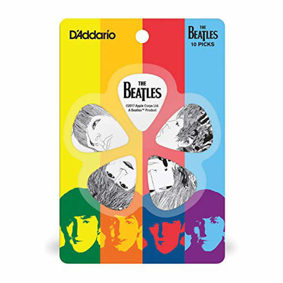 Picture of D'Addario Beatles Guitar Picks, Revolver, 10 pack, Heavy