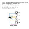 Picture of LyxPro XLR Audio Snake 4 Channel 3 Pin Multi Network Breakout for Stage and Recording Studio Male