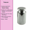 Picture of AMERICAN WEIGH SCALES Calibration Weight for AWS Digital Scale, Carbon Steel, Chrome Finish, 300G (300WGT)