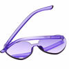 Picture of Maxdot Heart Shape Sunglasses Party Sunglasses (Transparent Purple)