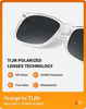 Picture of TIJN Polarized Sunglasses for Women Men Classic Trendy Stylish Sun Glasses 100% UV Protection