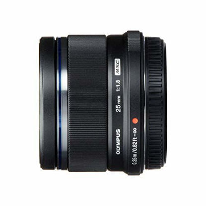Picture of Olympus M.Zuiko Digital 25mm F1.8 Lens, for Micro Four Thirds Cameras (Black)