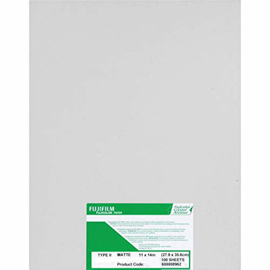 Picture of Fujifilm Fujicolor Crystal Archive Super Type II Color Enlarging Paper - 8x10"-100 Sheets - Matte Surface.