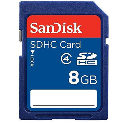 Picture of SanDisk 8GB Class 4 SDHC Flash Memory Card - 2 Pack SDSDB2L-008G-B35