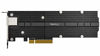 Picture of Synology 10Gb Ethernet and M.2 Adapter Card E10M20-T1, RJ-45; 1 Port