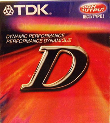 Picture of TDK D90 High Output Dynamic Performance Audio Cassette (16 pack)