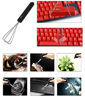 Picture of HONBAY 3 in 1 Cleaning Tools Rubber Ball Dust Blower Cleaning Brush, Keycap Steel Puller Remover for Digital Camera Lens Filter Keyboard