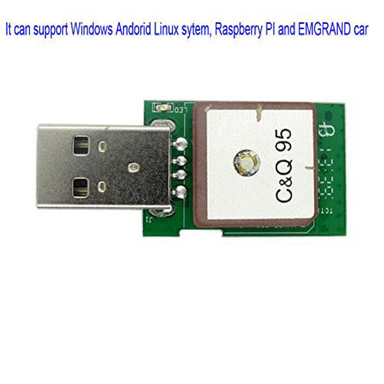 Picture of DIYmall VK-172 VK 172 Gmouse G-Mouse USB GPS Dongle Glonass Support Windows 10/8/7/vista/XP/Raspberry PI Vehicle Aviation Tracker (Pack of 1pc)