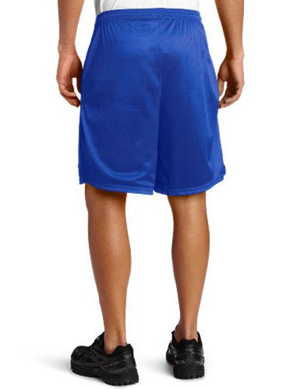 Picture of Champion Men's Long Mesh Short With Pockets, Team Blue, Large