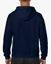 Picture of Gildan Men's Fleece Zip Hooded Sweatshirt Extended Sizes Navy XX-Large