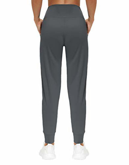 GetUSCart- THE GYM PEOPLE Womens Joggers Pants with Pockets Athletic  Leggings Tapered Lounge Pants for Workout, Yoga, Running (X-Large, Dark  Grey)