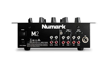 Picture of Numark M2 BLACK | Professional Two-Channel Scratch Mixer with 3-band EQ per Channel