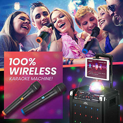 GetUSCart- Kidsonor Kids Bluetooth Karaoke Machine with 2