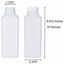 Picture of 16 Oz Empty Plastic Juice Bottles with Tamper Evident Caps - 33 Pack Drink Containers - Great for Homemade Juices, Milk, Smoothies, Tea and Other Beverages - Food Grade BPA Free