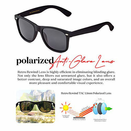  Polarized Sunglasses Faded Men's Premium Classic