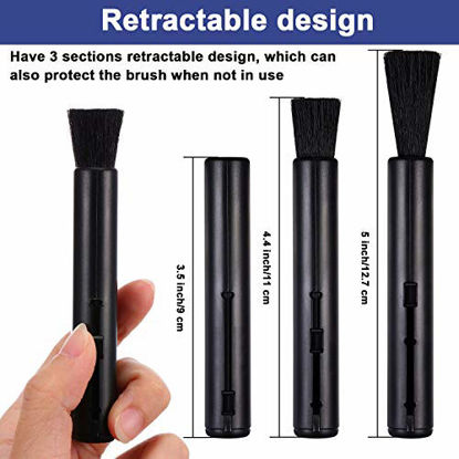 Picture of 6 Pieces Portable Laptop Cleaning Brush Electronic Cleaning Brush Swipe Computer Brush for Laptops Keyboard Mobile Phones Cameras Digital Products Car Interior Detailing Home and Office Items