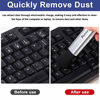 Picture of 6 Pieces Portable Laptop Cleaning Brush Electronic Cleaning Brush Swipe Computer Brush for Laptops Keyboard Mobile Phones Cameras Digital Products Car Interior Detailing Home and Office Items