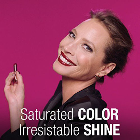 Picture of Maybelline New York Color Sensational Shine Compulsion Lipstick Makeup, Scarlet Flame, 0.1 Ounce