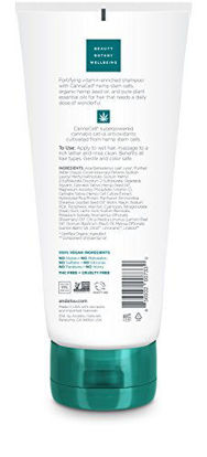 Picture of Andalou Naturals CannaCell Vitamin Shampoo, Daily Dose, 8.5 Ounce Tube, THC-Free, Sulfate-Free, Silicone-Free Botanical Hair Care