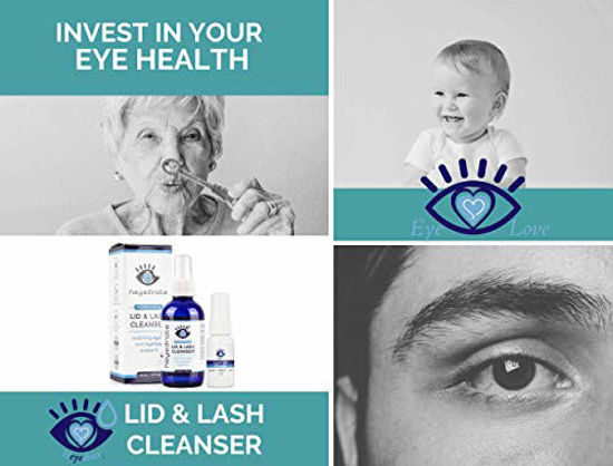 GetUSCart Eyelid and Eyelash Cleanser by Heyedrate Soothes