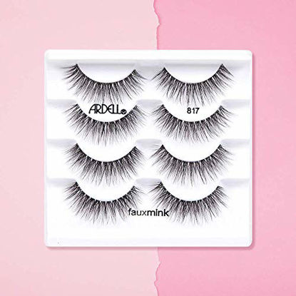 Picture of Ardell False Lashes Faux Mink 817 Multipack, 1 pk x 4 pairs