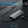 Picture of MacBook Pro Docking Station Dual Monitor MacBook Pro HDMI Adapter,12 in 1 USB C Adapters for MacBook Pro Air Mac HDMI Dock Dongle Dual USB C to Dual HDMI VGA Ethernet AUX 4USB SD/TF100W PD