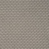 Picture of Sweet Home Collection Memory Foam Chair Cushion Honeycomb Pattern Solid Color Slip Non Skid Rubber Back Ultimate Comfort and Softness Rounded Square 16" x 16" Seat Cover, 2 Pack, Silver