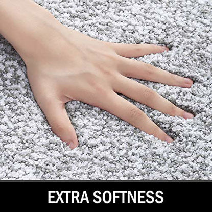 Picture of Bathroom Rug Mat, Ultra Soft and Water Absorbent Bath Rug, Bath Carpet, Machine Wash/Dry, for Tub, Shower, and Bath Room