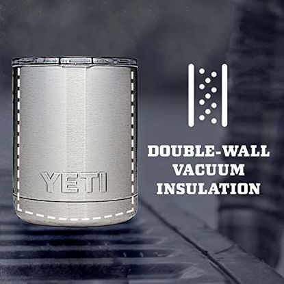 Picture of YETI Rambler 10 oz Lowball, Vacuum Insulated, Stainless Steel with Standard Lid, Peak Purple