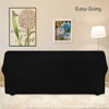 Picture of Easy-Going Stretch Sofa Slipcover 1-Piece Couch Sofa Cover Furniture Protector Soft with Elastic Bottom for Kids, Spandex Jacquard Fabric Small Checks (Large, Black)