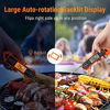 Picture of ThermoPro TP19H Waterproof Digital Meat Thermometer for Grilling with Ambidextrous Backlit and Motion Sensing Kitchen Cooking Food Thermometer for BBQ Grill Smoker Oil Fry Candy Thermometer