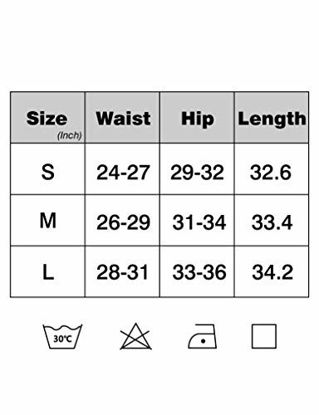 Picture of YEOREO Women High Waist Workout Gym Smile Contour Seamless Leggings Yoga Pants Tights Pink M